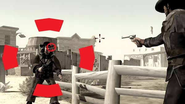 Red Dead Revolver [XBOX], an action game