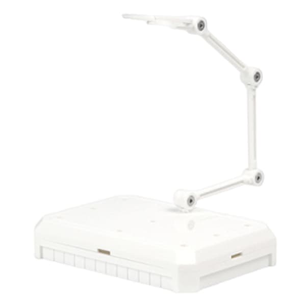 Premium Durability Action Figure Stand – Portable Action Figure Display – White