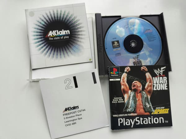 WWF WARZONE PSX PS1 ENG