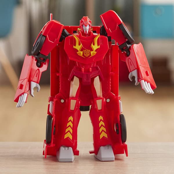 HASBRO TRANSFORMERS ENERGON ARMOR HOT ROD FIGURINE
