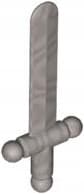 LEGO Castle Knight’s Sword Weapon 3847 Flat Silver