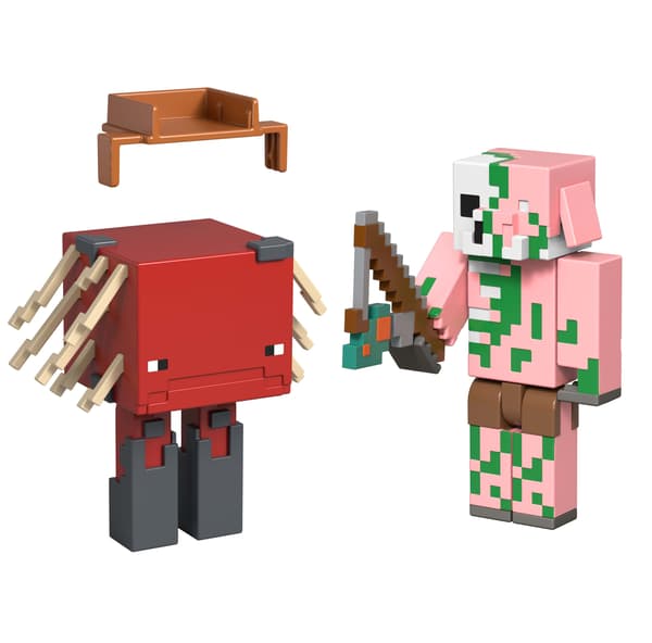 Minecraft Figures 2-pack accessories JCN56 Mattel