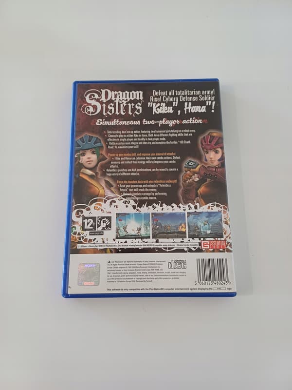 Dragon Sisters – Sony PlayStation 2 (PS2) – English