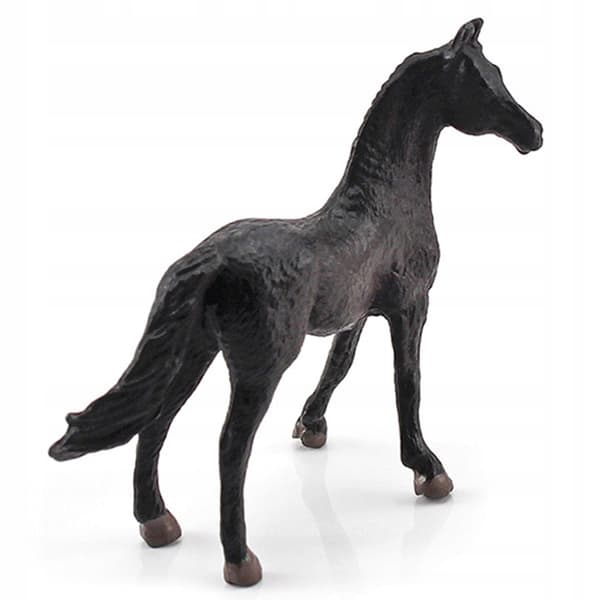 6x Sturdy Horse Figurines, Models, Miniature Simulation, Early Learning A