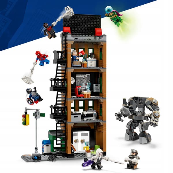 LEGO Marvel 76342 Spider-Man vs Mysterio: The Daily Bugle