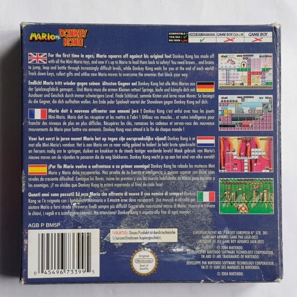 Mario vs. Donkey Kong, Nintendo GBA