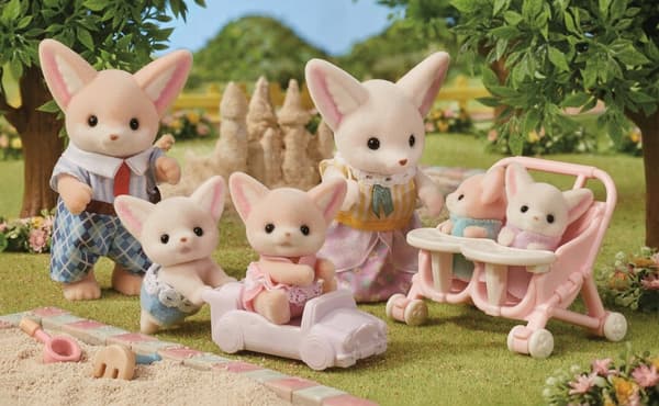Sylvanian Families Desert Fox Family 5696