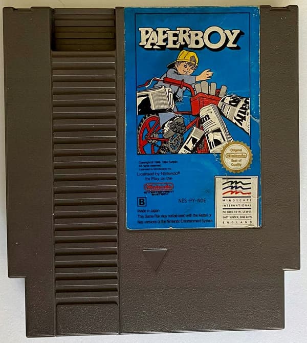 Paperboy Nintendo NES Newspaper Boy