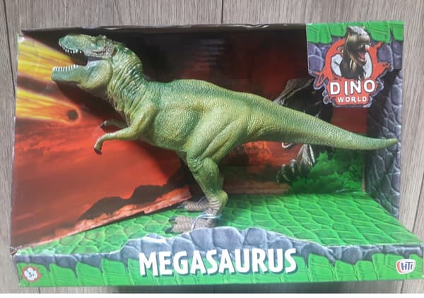 Large Dinosaur Figurine: T-Rex Megasaurus