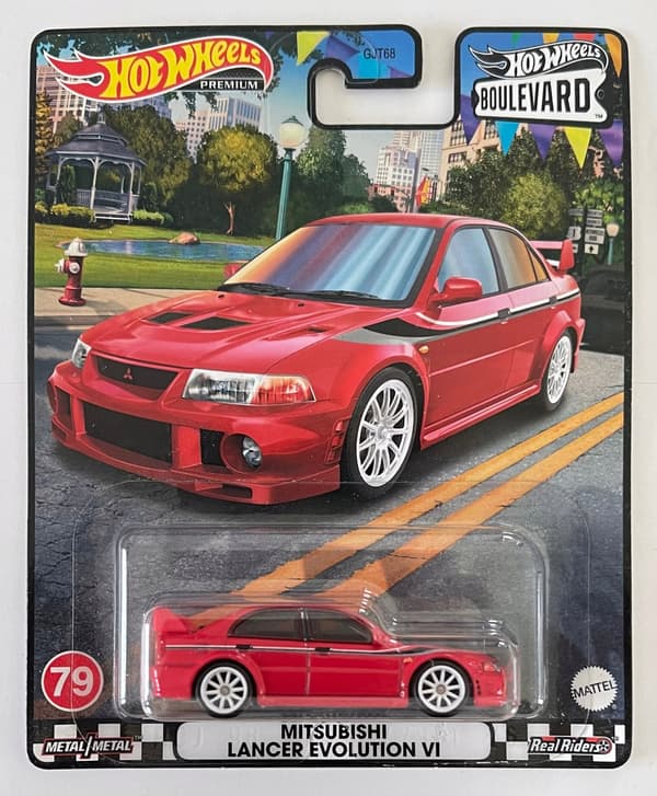 HOT WHEELS MITSUBISHI LANCER EVOLUTION VI