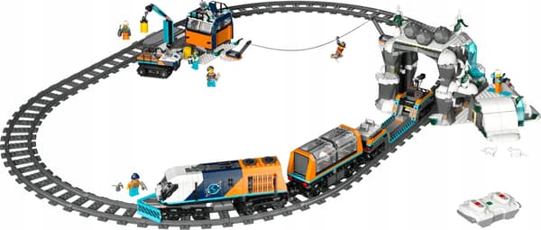 LEGO City 60470 Arctic Explorers’ Polar Express