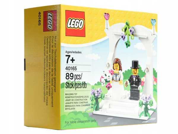 LEGO 40165 Mini-figures: Wedding Gift Set, 89 pieces
