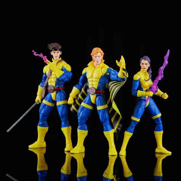 Hasbro X-Men 60th Anniversary Marvel Legends Pack 3: Gambit, Banshee and Psylocke Figures