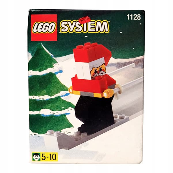 Lego Christmas System Set 1128: Father Christmas, bricks, MISB, 1997, Christmas tree