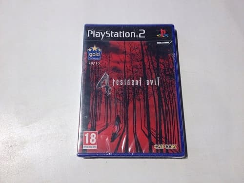 RESIDENT EVIL 4 PS2 NEW