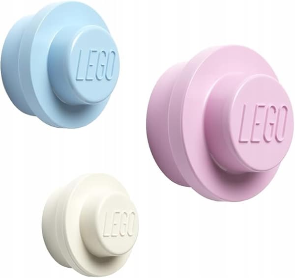 LEGO Wall Hook Set – 3-piece decorative set