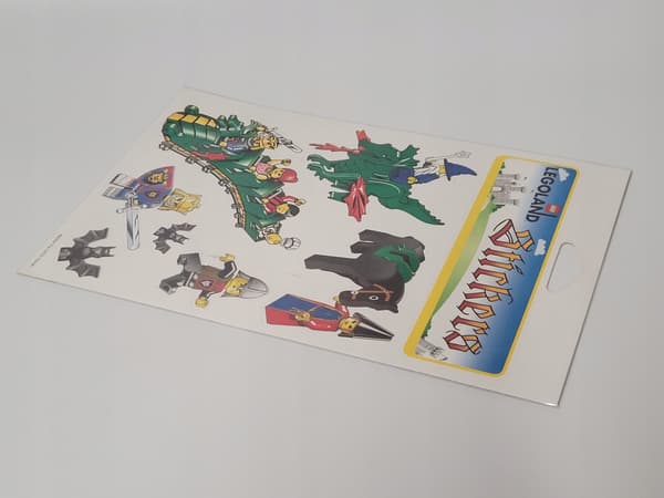 Lego Castle System Wolfpack Majisto stickers