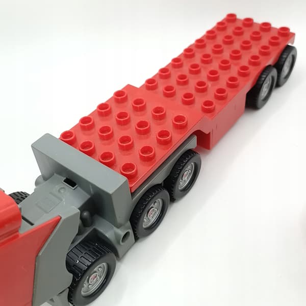 LEGO DUPLO Red Lorry with Trailer