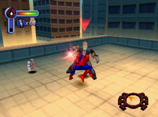 Spider-Man (2001) [PSX], action game