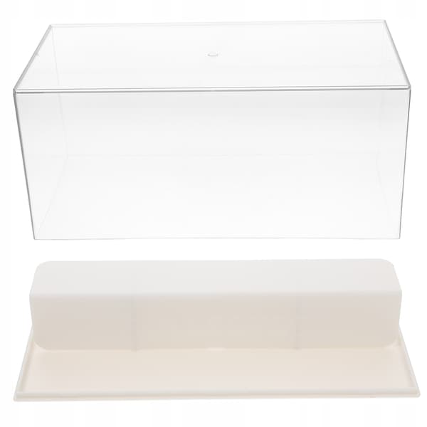 PORTABLE TRANSPARENT CABINET FOR FIGURINES