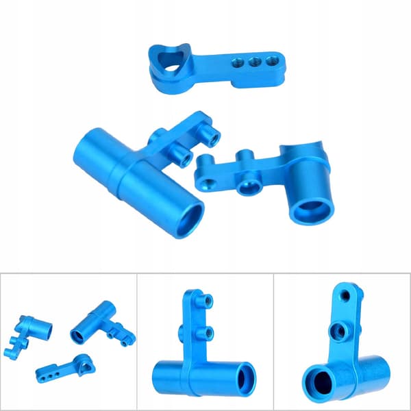 3 pcs/set Aluminium Servo for HSP 1:10 RC Model Car 0E