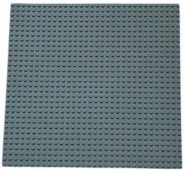 623P89. LEGO Thin Building Plate 32x32, Thin Grey 2358