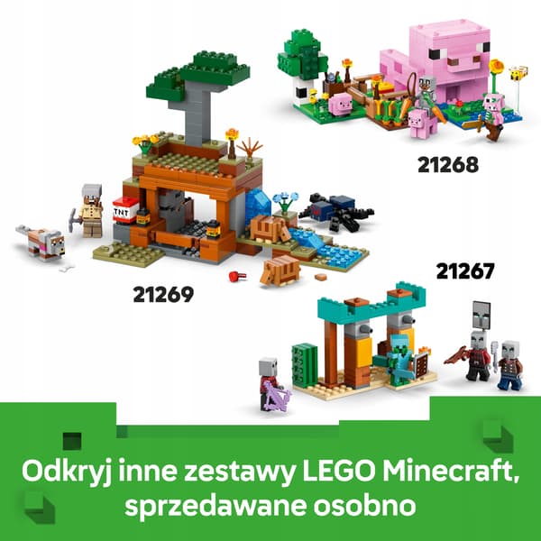 LEGO Minecraft Mushroom Cow’s House 21270