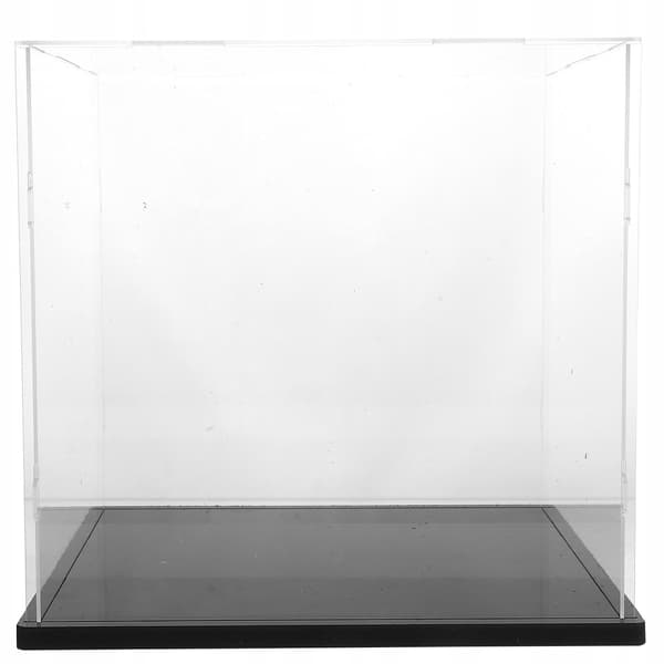 TRANSPARENT ACRYLIC BOX FOR FIGURINES AND MODELS