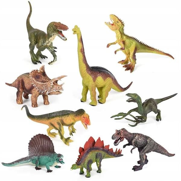 LARGE DINOSAUR FIGURES – trunk + mat – Dino Park Dinosaur figure set