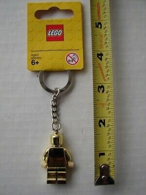 LEGO 850807 keyring with Mr Gold minifigure – NEW