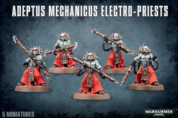 Warhammer 40 000 Electro-Priests | Adeptus Mechanicus | Wh40k Games Workshop