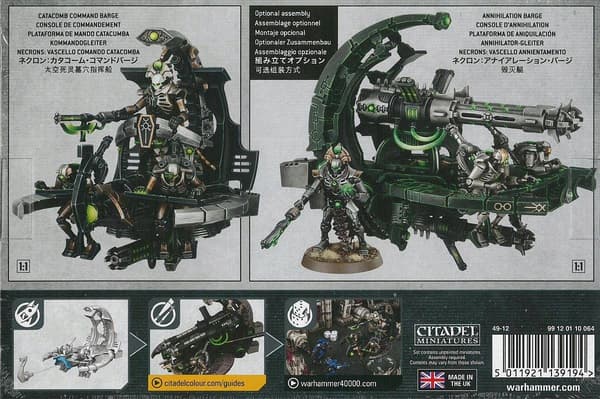 Warhammer 40 000 Catacomb Command Barge fra Games Workshop