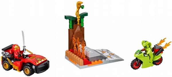 Lego 10722 – Juniors Ninjago Snake Showdown – Second-hand