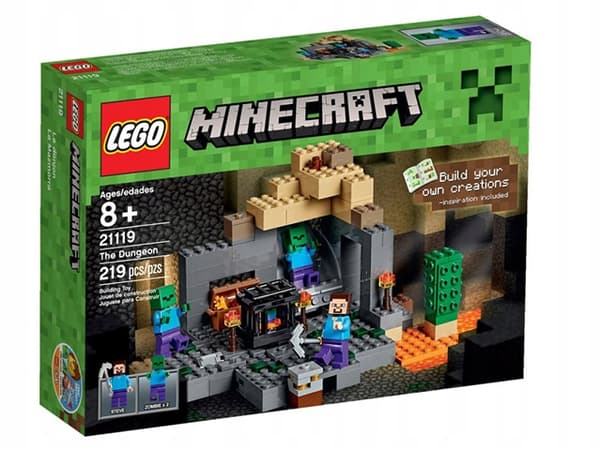LEGO Minecraft 21119 Dungeon set from 2015