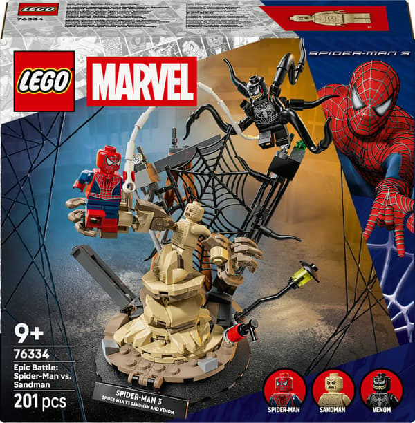 LEGO Marvel: Epic Battle – Spider-Man vs Sandman 76334