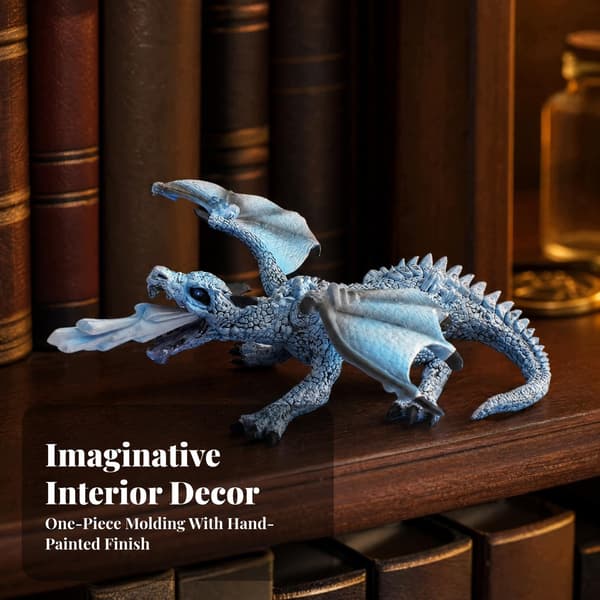 Fantasy Horned Dragon Collectors' Figurine - Sturdy construction, four-legged