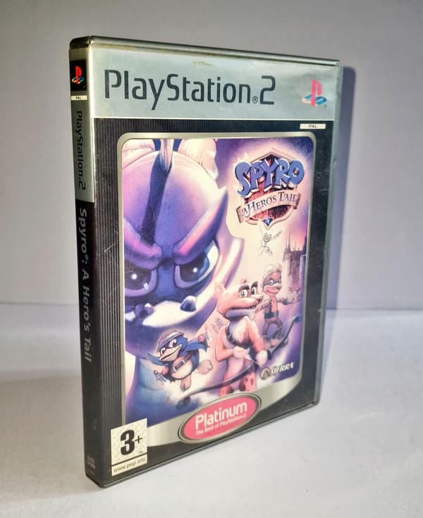 SPYRO: A HERO'S TAIL PS2 3XA game