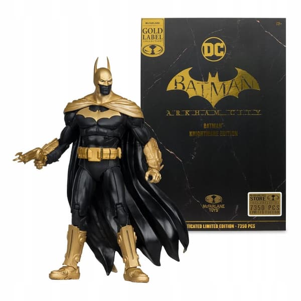 Batman Arkham City Knightmare Edition DC Multiverse Gold Label Figure