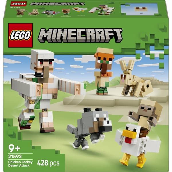 LEGO Minecraft ‘Chickens in a Desert Attack’ set + PDF catalogue