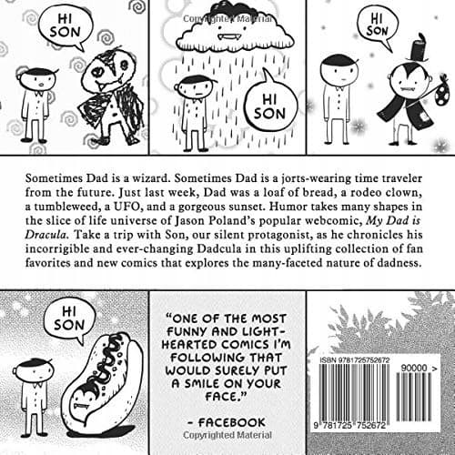 Wholesome Content: A ‘My Dad is Dracula’ Comics Collection
