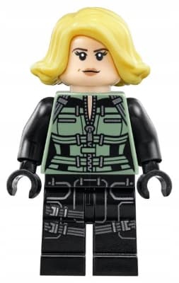 Lego minifigure @@@ BLACK WIDOW + WEAPON @@@ from 76101