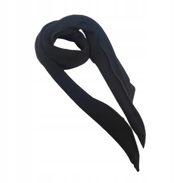 1:6 scale scarf model – Decorative miniature lightweight accessory – Cosplay – Black