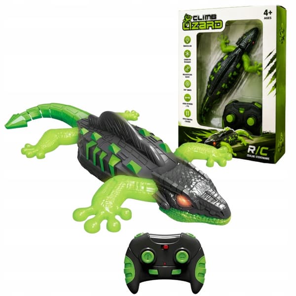 910137 REMOTE-CONTROLLED GECKO LIZARD THAT WALKS UP WALLS