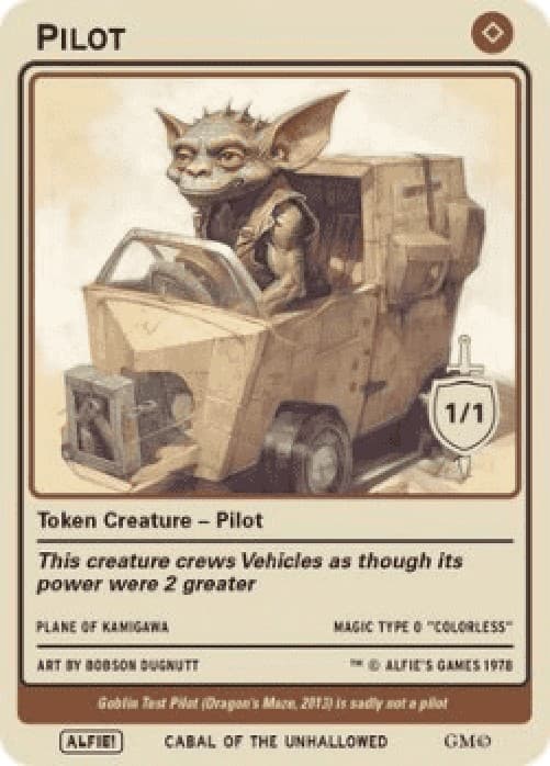 Magic: The Gathering Pilot Token