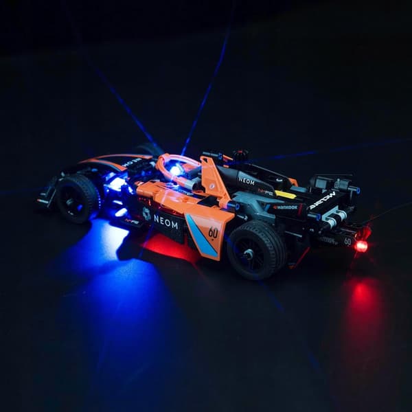 A dedicated LED lighting set for the Lego McLaren Formula 1 42169 Technic set
