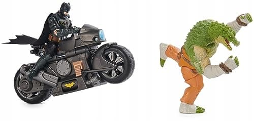 DC Comics, Batman Transforming Batcycle Battle Pack with Exclusive 10-cm Ki