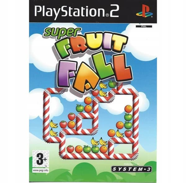 PS2 Super Fruitfall – Brand New, Still in its Packaging