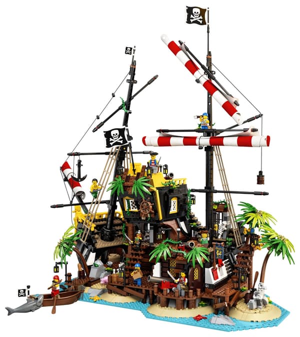 LEGO Ideas Barracuda Bay Pirates 21322 – 2,545 pieces