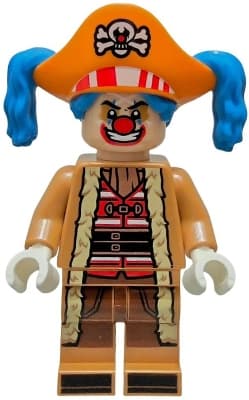 LEGO op004 One Piece Clown Buggy Minifigure – NEW