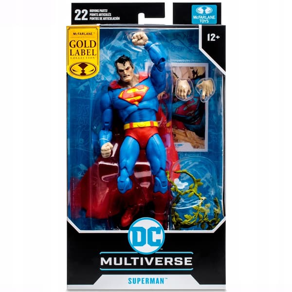 Superman (Hush; Gold Label) figurine from the DC Multiverse range